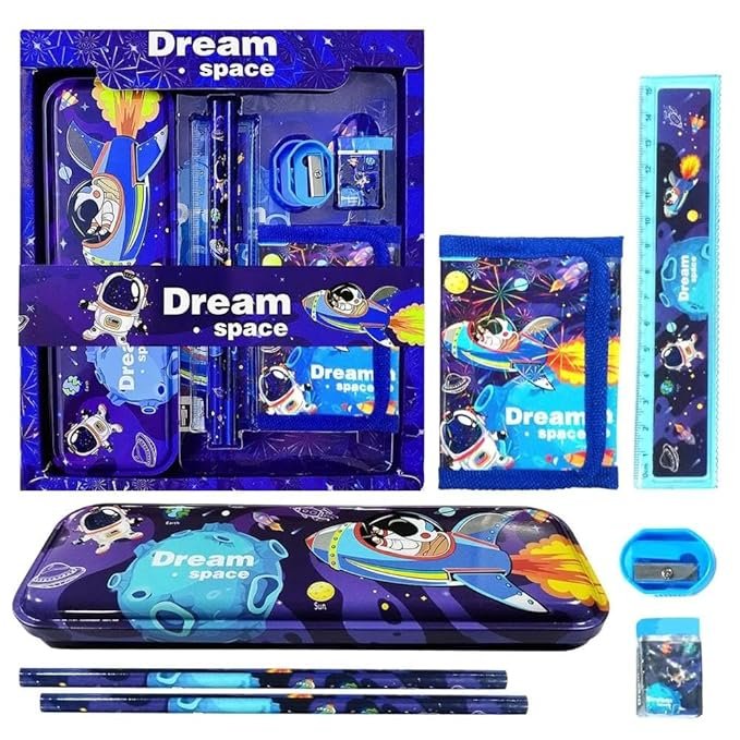 Toy Imagine Space Theme Stationery Set for Kids
