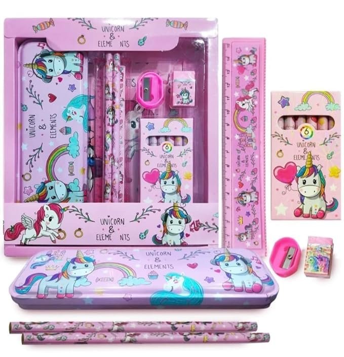 Toy Imagine Unicorn-Themed Stationery Set for Kids