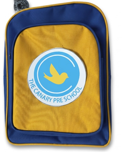 Bag canary logo printed 
